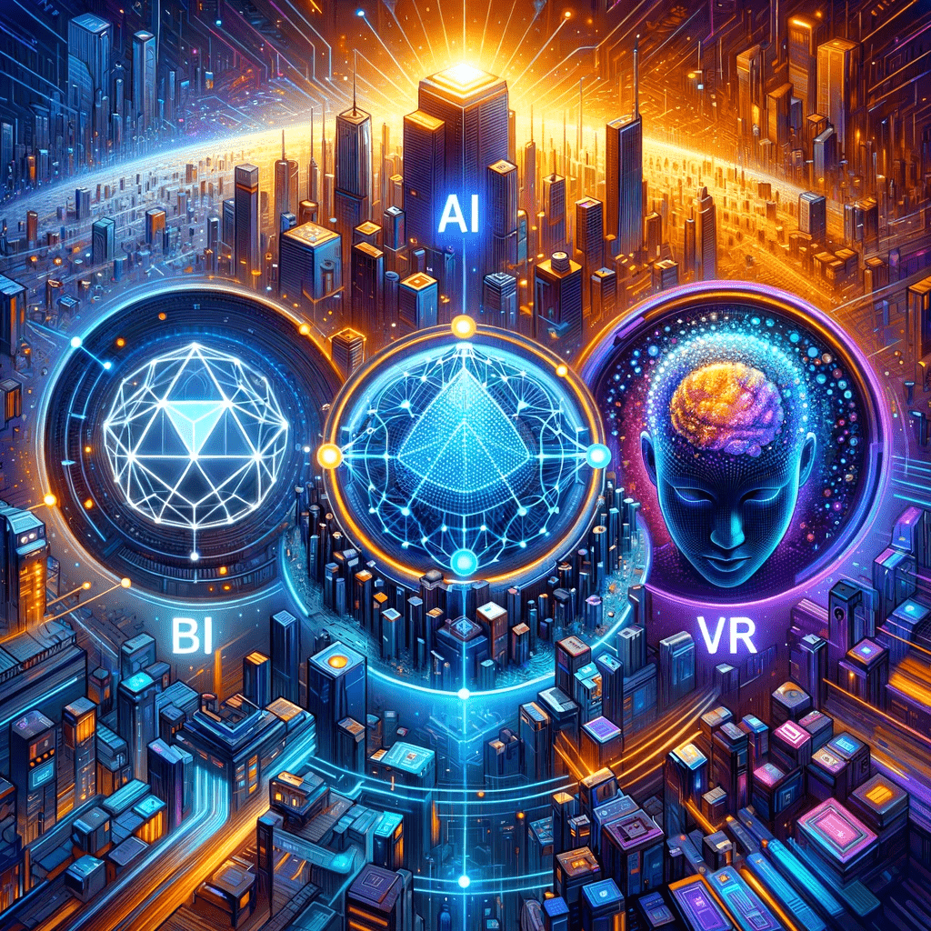AI, Blockchain and VR